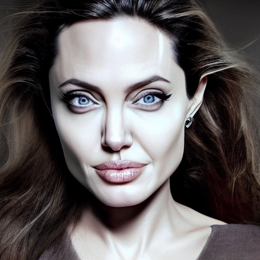 AI Generated image of Angelina Jolie