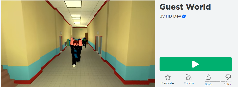 Play Roblox Online as a Guest